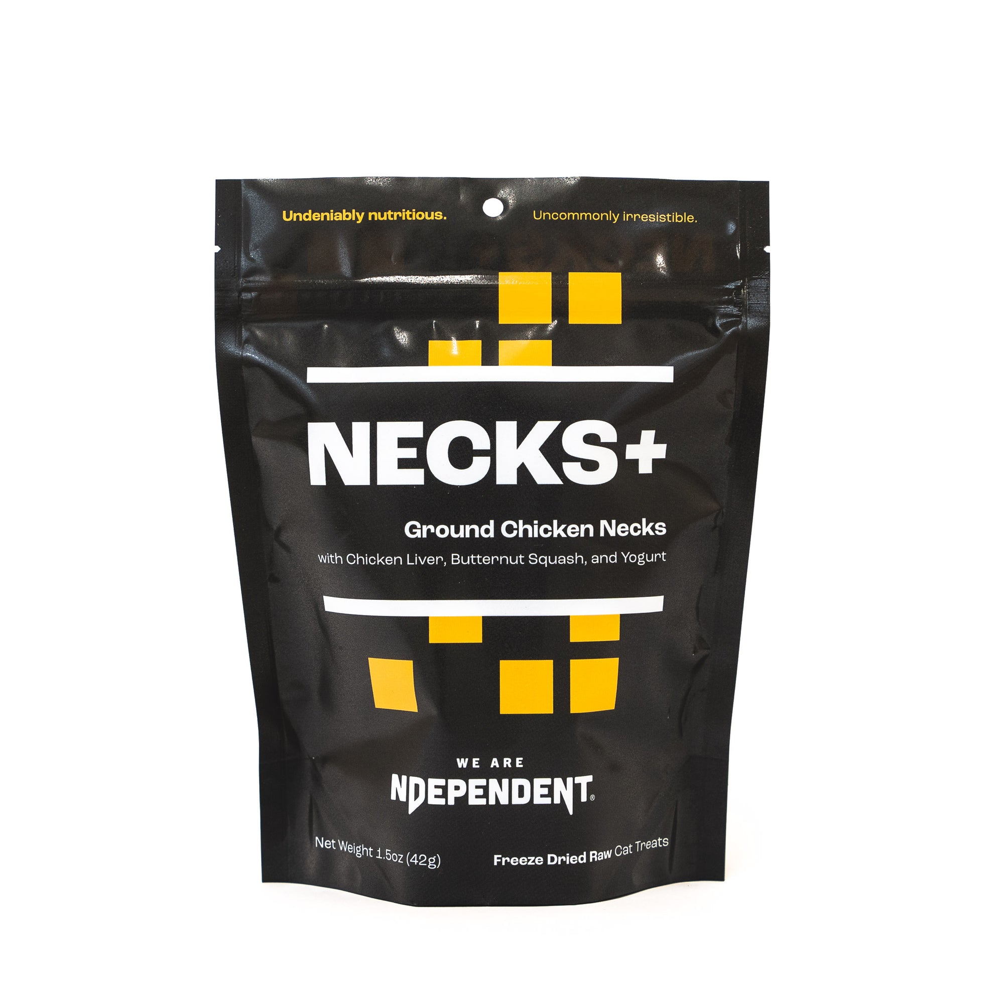 NECKS+ Ground Chicken Necks Cat 1.5oz.
